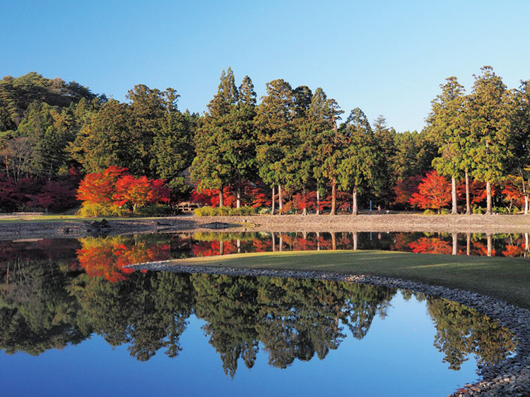 毛越寺（岩手県平泉町）