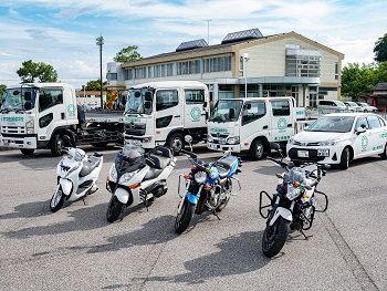 いわつき自動車学校技能教習風景その2