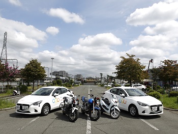 尾久自動車学校教習風景