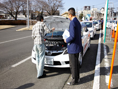 相模中央自動車学校技能教習風景